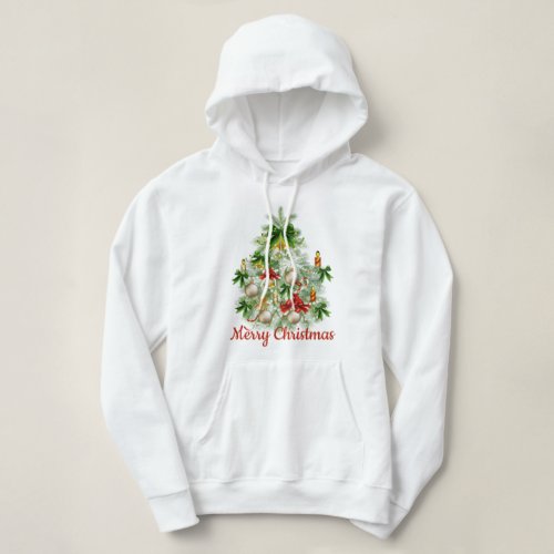 Merry Christmas Tree Hoodie