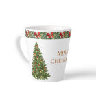 Merry Christmas Tree Latte Mug