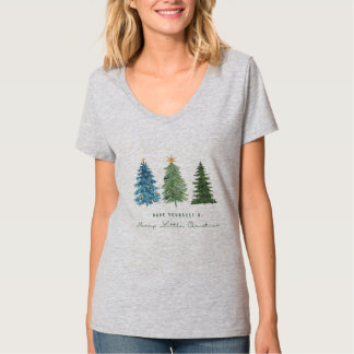 Merry Christmas Tree T-Shirt