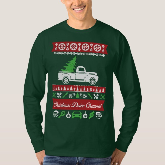 Merry Christmas tree  T-Shirt (Front)