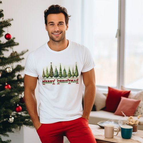 Merry Christmas Trees Sweatshirt