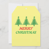 Merry Christmas Trendy Holiday (Back)