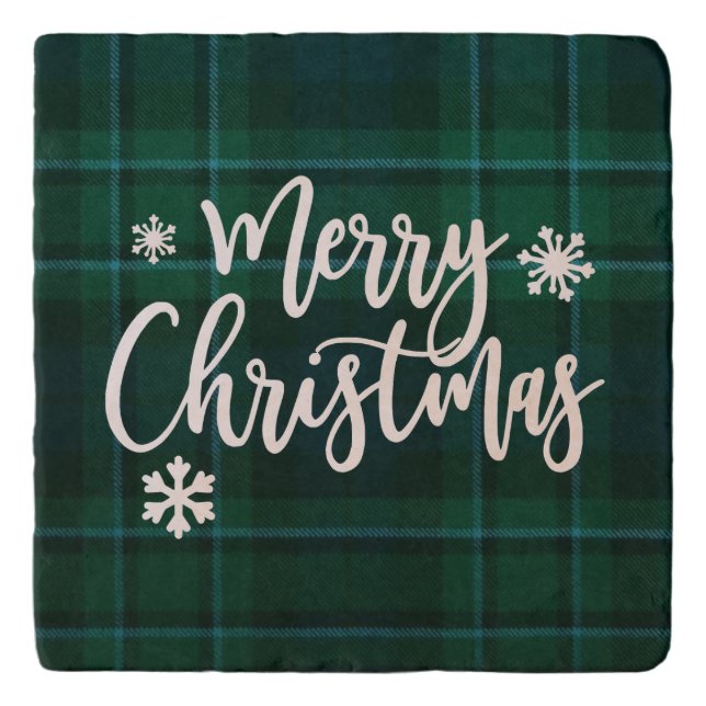 Merry Christmas Trivet (Front)
