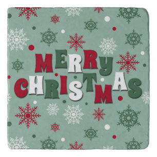 Merry Christmas Trivet