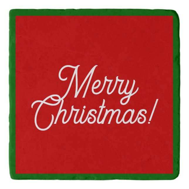 Merry Christmas Trivet (Front)