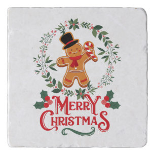 Merry Christmas Trivet