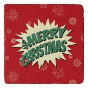 Merry Christmas Trivet