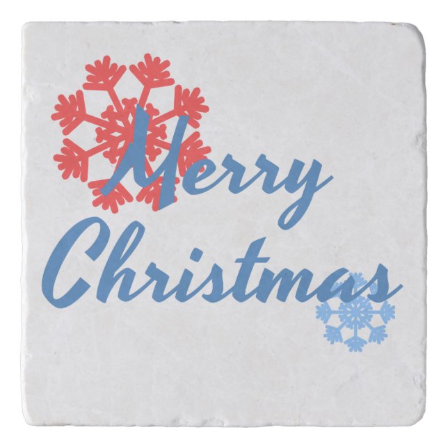 Merry Christmas Trivet (Front)
