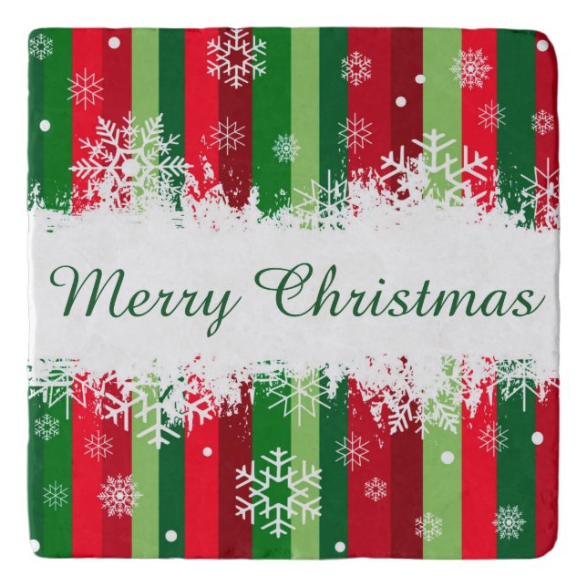 Merry Christmas Trivet (Front)
