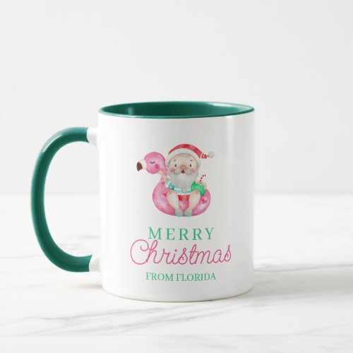 Merry Christmas Tropical Mug