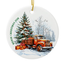 Merry Christmas truck