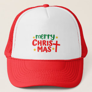 Merry Christmas Trucker Hat