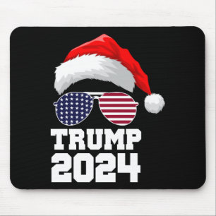 Merry Christmas Trump 2024  Mouse Pad