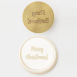 Merry Christmas Typography Wax Seal Stamp<br><div class="desc">Keep it simple with this festive, Merry Christmas Typography / text design. In classic white with stylish script, it's ideal for your Christmas cards or party invitations as an envelope seal or perfect on gifts, for festive crafts or as party favor seals. keep it classic and simple or easily personaliz...</div>