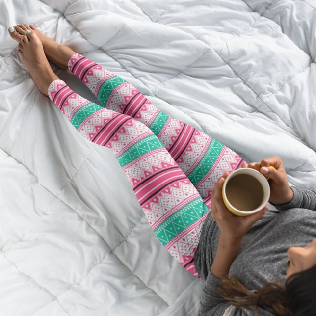 Merry Christmas & Ugly Sweater Wishes Leggings (Creator Uploaded)