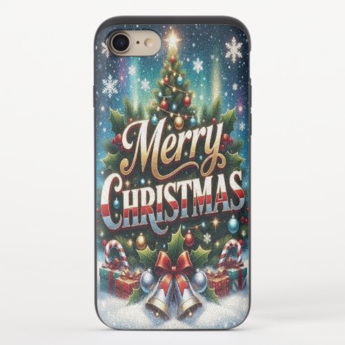 Merry Christmas iPhone 8/7 Slider Case