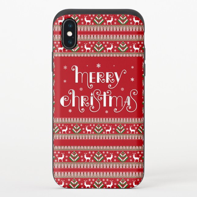 Merry Christmas Uncommon iPhone Case (Merry Christmas iPhone Case!)