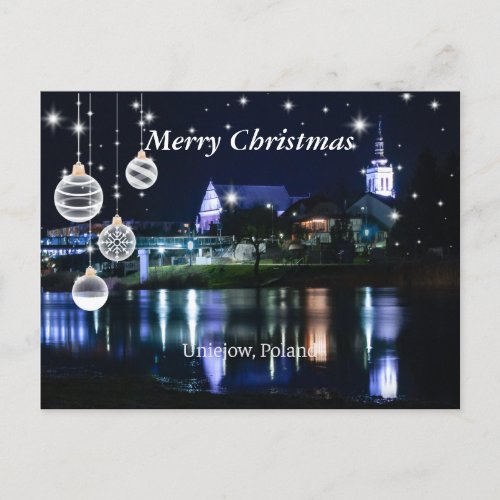 Merry Christmas _ Unijow Lodz Poland Postcard
