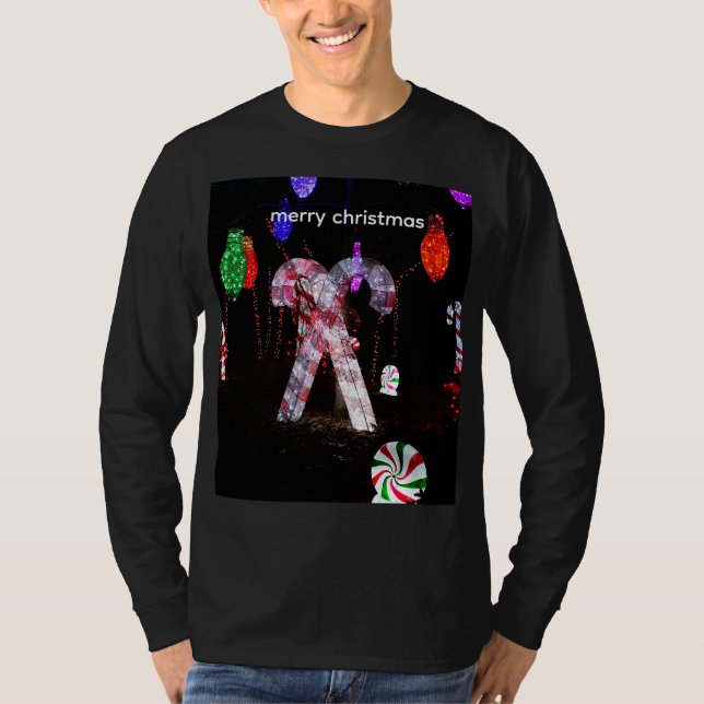MERRY CHRISTMAS  UNISEX LONG SLEEVE SHIRT (Front)