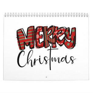 Merry Christmas vibes Mama christian cross Womens Calendar