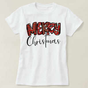 Merry Christmas vibes Mama christian cross Womens T-Shirt