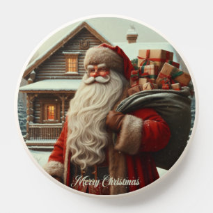 Merry Christmas vintage Santa PopSocket