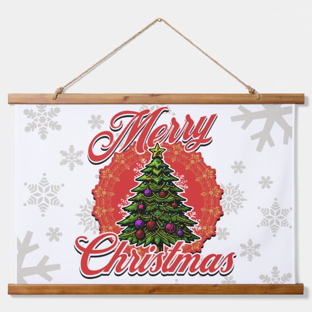 Merry Christmas Wall art (Front)