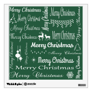 Merry Christmas Wall Decal