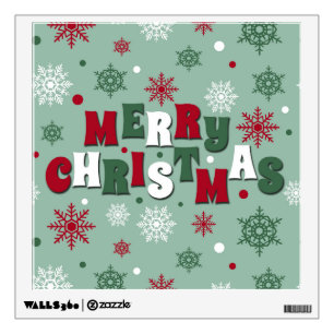 Merry Christmas Wall Decal