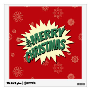 Merry Christmas Wall Sticker