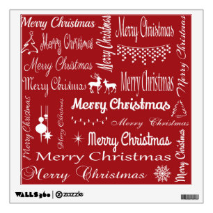 Merry Christmas Wall Sticker