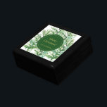 Merry Christmas Watercolor Art Tree personalized Gift Box<br><div class="desc">Watercolor Hand-painted,  mixed media.
Quality Christmas holiday Gift Box for you to customize with your special holiday message.
The combination of green hues in the trees and the golden snow creates a stunning contrast that evokes a sense of enchantment and beauty.</div>