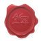 Merry Christmas Wax Seal Effect