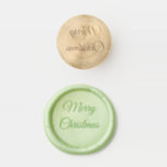 Merry Christmas  Wax Seal Stamp<br><div class="desc">Decorate your stationery with a distinctive wax stamp. Style: 0.75" Wax Stamp Elevate your invitation and stationery with the addition of your own custom wax stamp! Crafted with a smooth wooden handle and a 100% brass stamp, this will soon become your favorite accessory for any wedding paper, gift favors, and...</div>