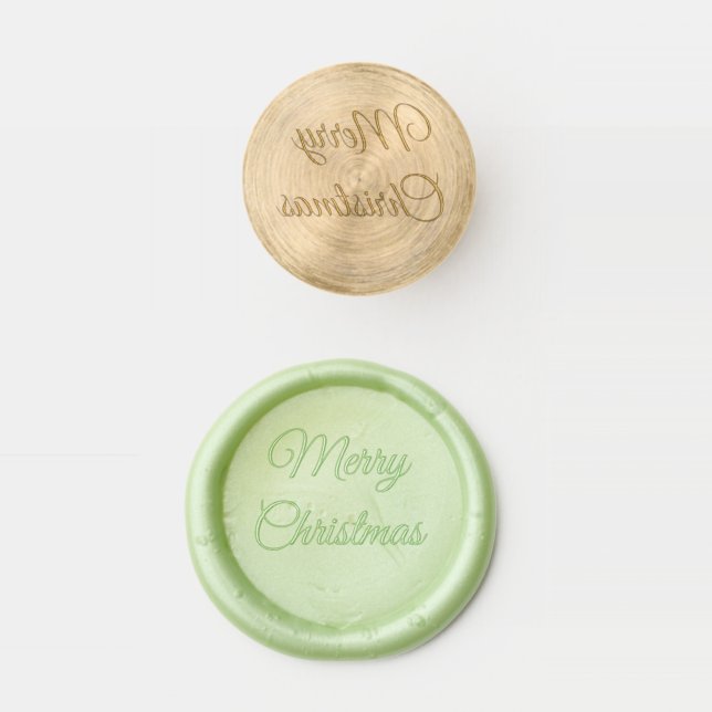 Merry Christmas  Wax Seal Stamp (Stamped)