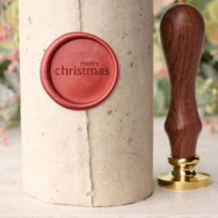 Merry Christmas Wax Seal Stamp