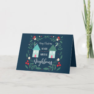 merry Christmas we were mint to be neighbors Card