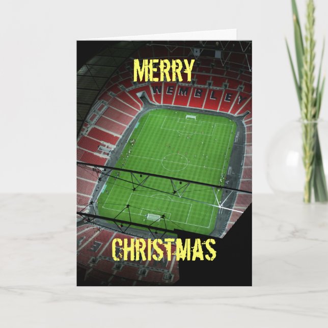 Merry Christmas - Wembley Stadium Holiday Card (Front)