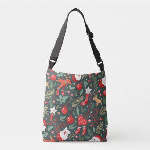 Merry Christmas Whimsy Crossbody Bag