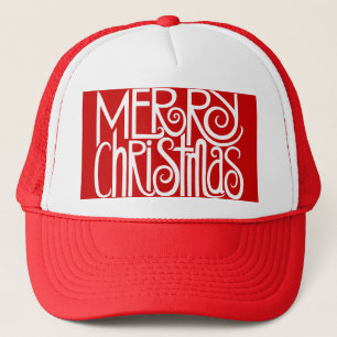 Merry Christmas White Hat