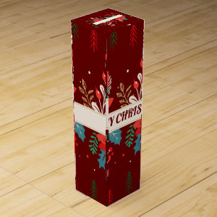 Merry Christmas Wine Box