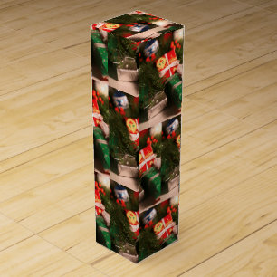 Merry Christmas Wine Gift Box