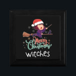 Merry Christmas Witch Tshirt Broom Christmas Eve Gift Box<br><div class="desc">Merry Christmas Witch Tshirt Broom Christmas Eve</div>