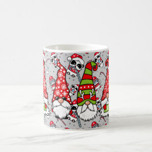 merry Christmas with Candy Canes Gifts Coffee Mug