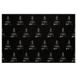 Merry Christmas with France flag Fabric