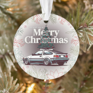 Merry Christmas with Hachiroku (JDM eight-six) Ornament