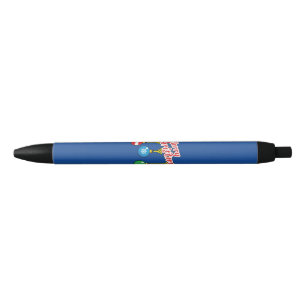 Merry Christmas with Hanging Balls Pen
