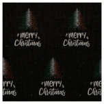 Merry Christmas with Ireland flag Fabric