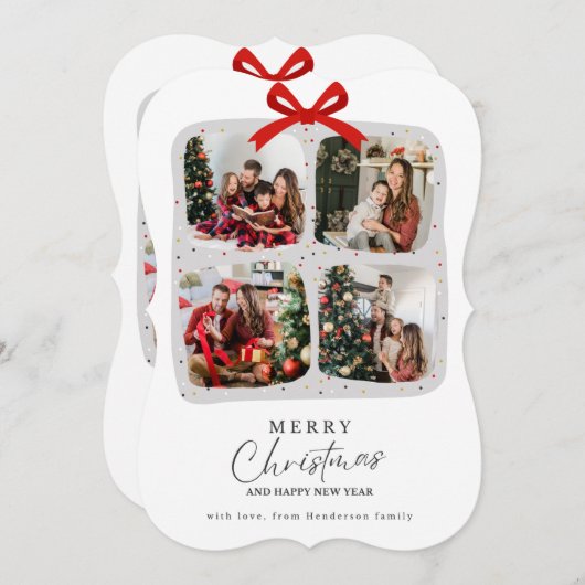 Merry Christmas with Love from Henderson Family (Front/Back)