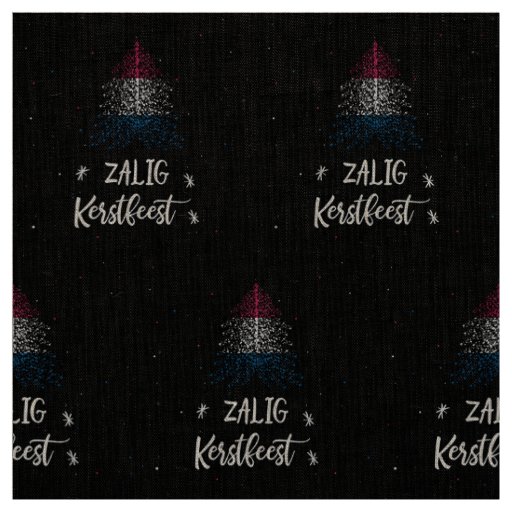 Merry Christmas with Nederland flag Fabric